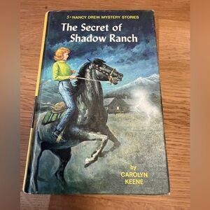 The Secret of Shadow Ranch Book Nancy drew mystery stories